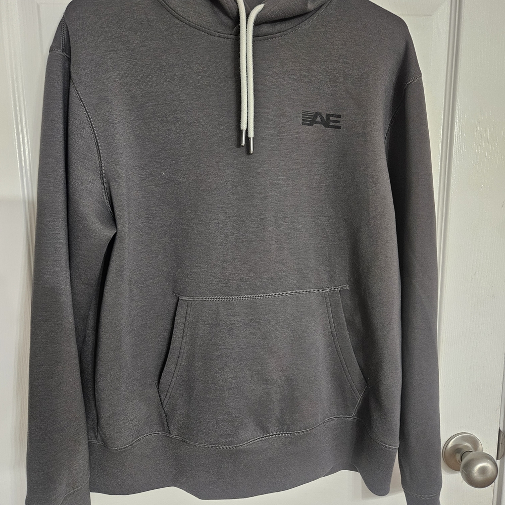 American Eagle Outfitters Gray Men's Hoodie